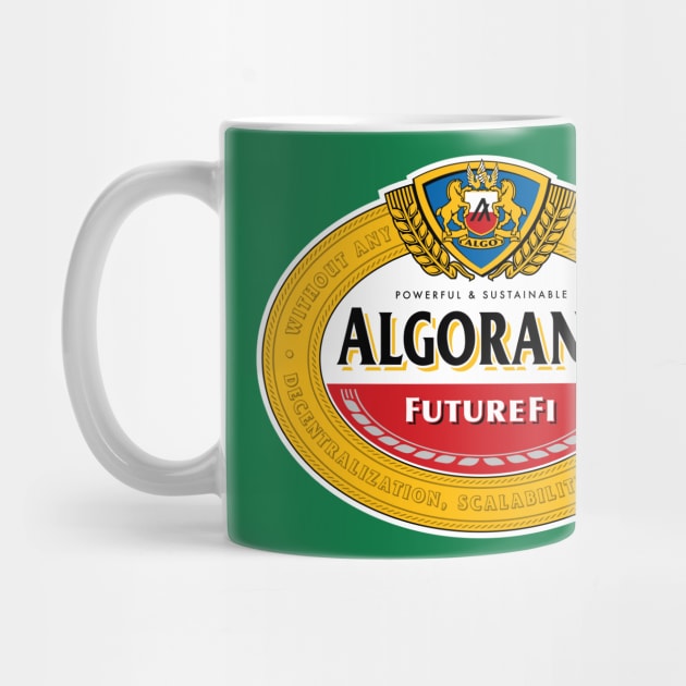 Algorand Beer Label by jeffsmoll